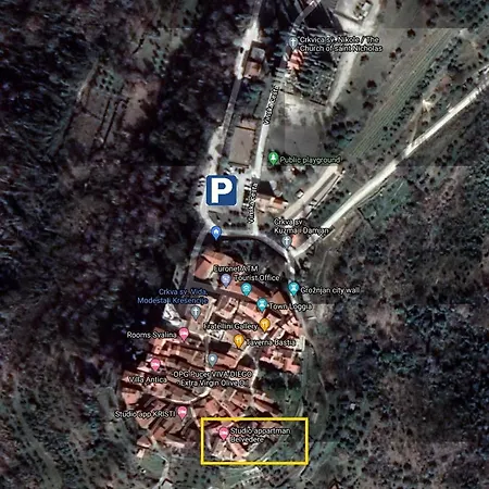 Studio Apartment Belvedere Grožnjan Exteriör bild